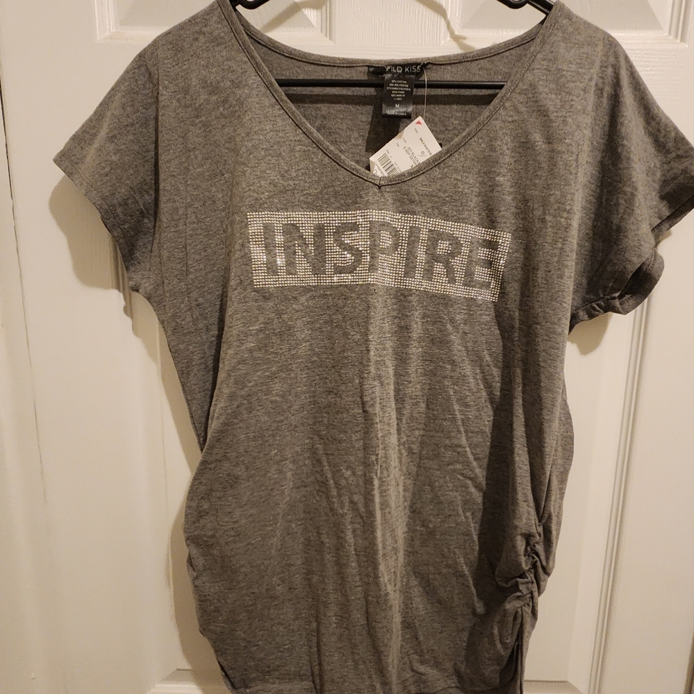 Wild Kiss ShortSleeve Top New with Tag
